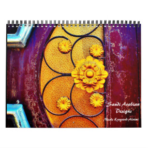 Calendário Design saudita