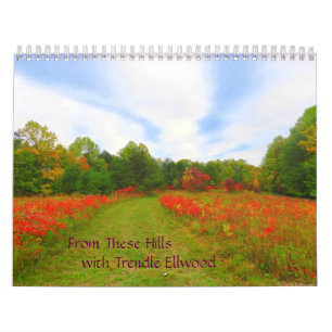 Calendário Destas colinas Calandar