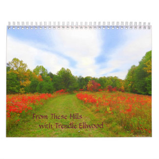 Calendário Destas colinas Calandar