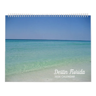Calendário Destin Florida 2022 Beach Photoographic Seaside