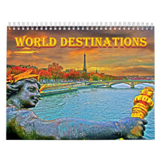 Calendário destinos mundiais