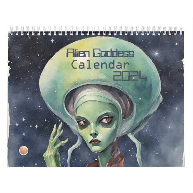 Calendário Deusa alienígena (Capa)