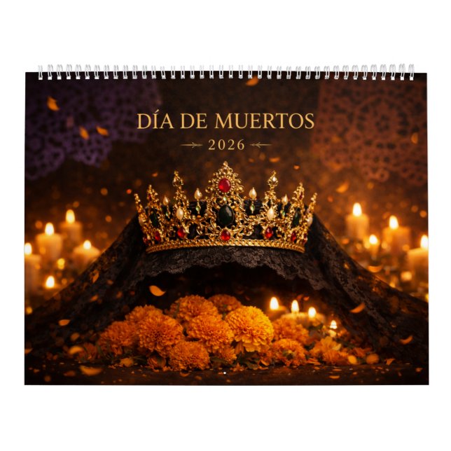 Calendário Día de Muertos Calendar 2026 (Capa)