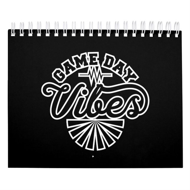 Calendário Dia do Jogo Vibes Mens Esporte (Capa)