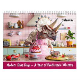 Calendário Dias Modernos dos Dinossauros – Um Ano de Fantasia