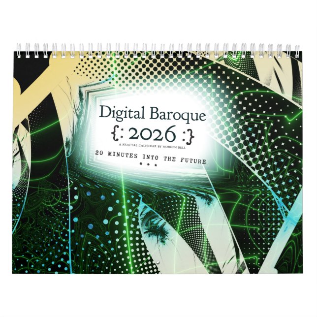 Calendário Digital Barroco 2026 (Capa)