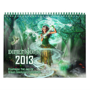 Calendário Dimensões 2013