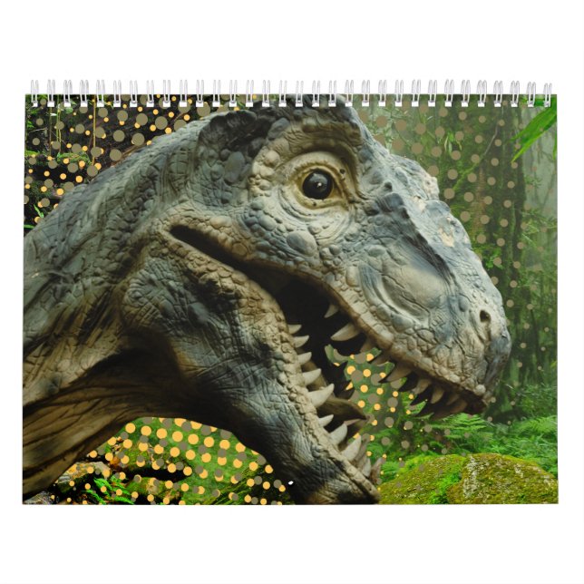 Calendário dinossauro (Capa)