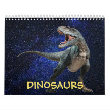 Dinossauros Dark Shiny Sky Linda Parede