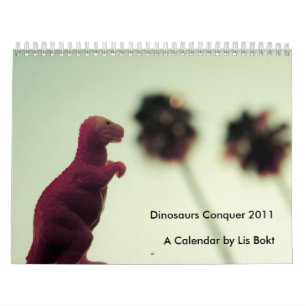 Calendário Dinossauros que conquistam 2011