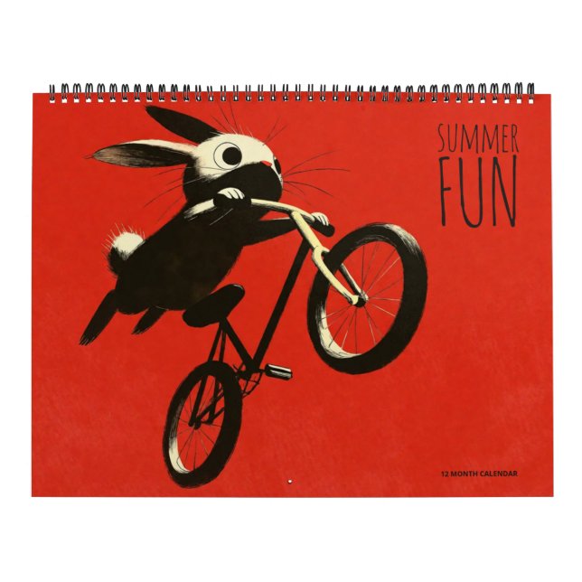 Calendário Diversão de Verão (Capa)