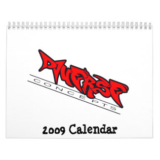 Calendário diverso do clube 2009 do carro dos
