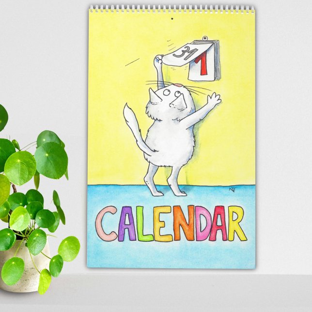 Calendário Divertido de Gatos  (Criador carregado)