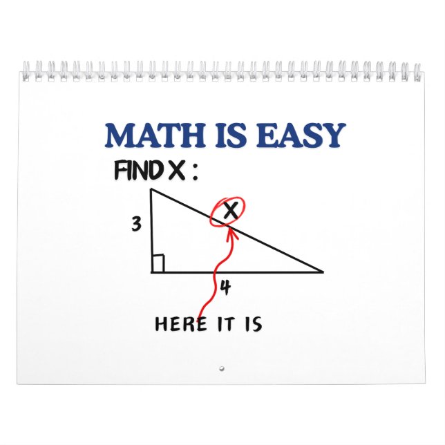 Calendário Divertido de Matemática Encontre X – Pr (Capa)