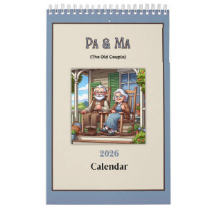 Calendário Divertido Pa & Ma (Os Velhos) 2026