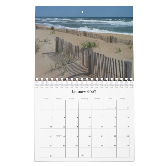 Calendário Do 08 de agosto ao 09 de julho (Jan 2027)