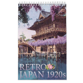 Calendário do 1920 RETRO JAPAN