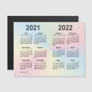 Calendário do Ano Escolar 2021-2022 por Janz Rainb