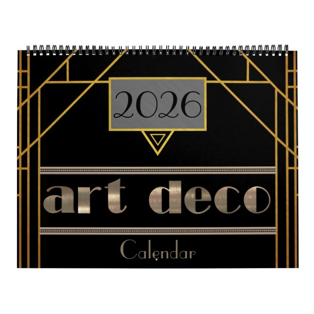 Calendário do Art Deco 2024 (Capa)