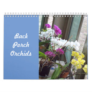 Calendário do Back Porch Orchids