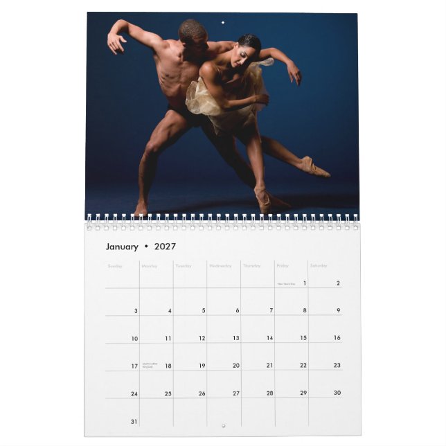 Calendário do balé (Jan 2027)