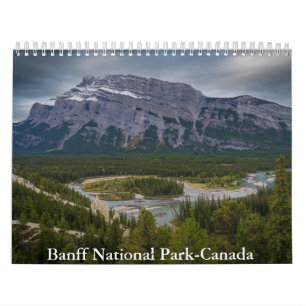 Calendário do Banff National Park-Canada