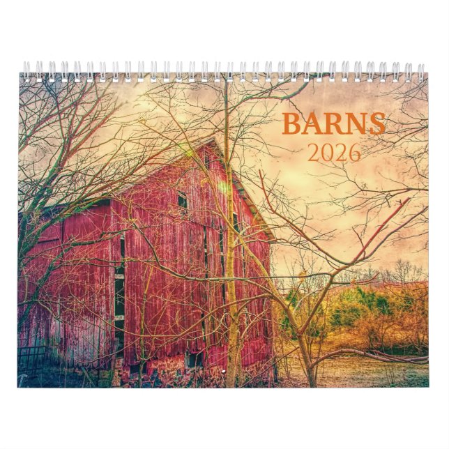 Calendário do Barns 2026 (Capa)