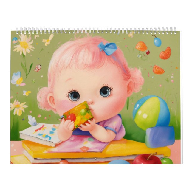 Calendário do bebê 2025 (Capa)
