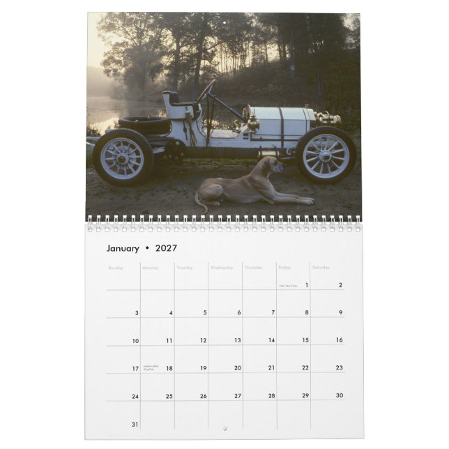 Calendário do Benz de Mercedes de 2013 clássicos (Jan 2027)