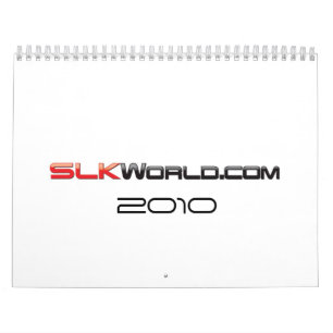 Calendário do Benz SLK 2010 de Mercedes