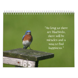 calendário do bluebird