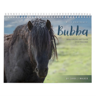 Calendário do Bubba Cavalo Selvagem