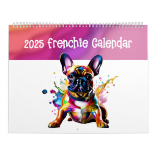Calendário do Bulldog Francês de 2025