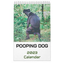 Calendário do Cachorro Pooping 2023
