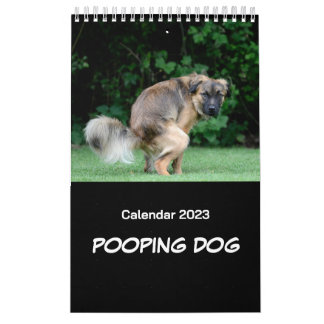 Calendário do Cachorro Pooping 2023