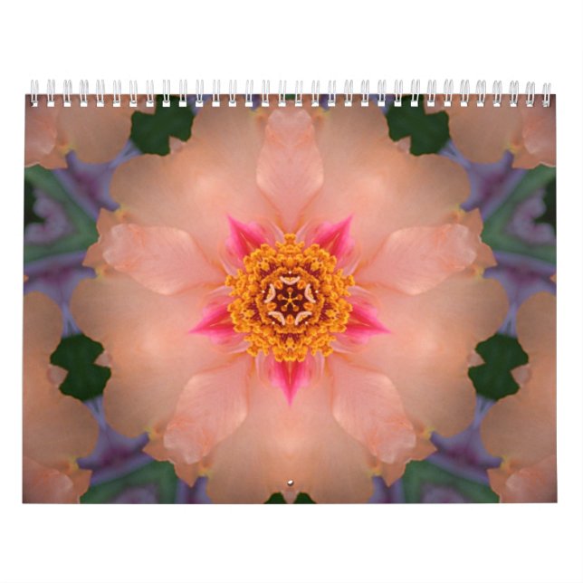 Calendário do caleidoscópio/mandala (Capa)