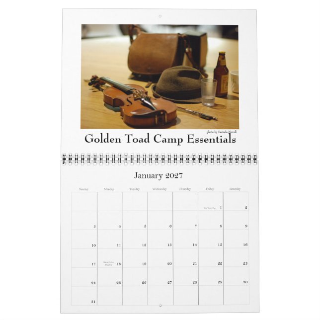 Calendário do Camp de Ouro 2011 (Jan 2027)