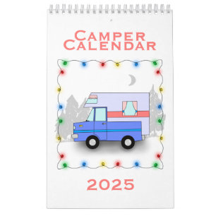 Calendário do Camper 2025 - Solteiro Page Small Ca
