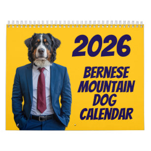 Calendário do Cão de Montanha Bernês