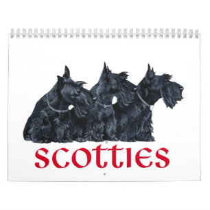Calendário do Cão Scottie