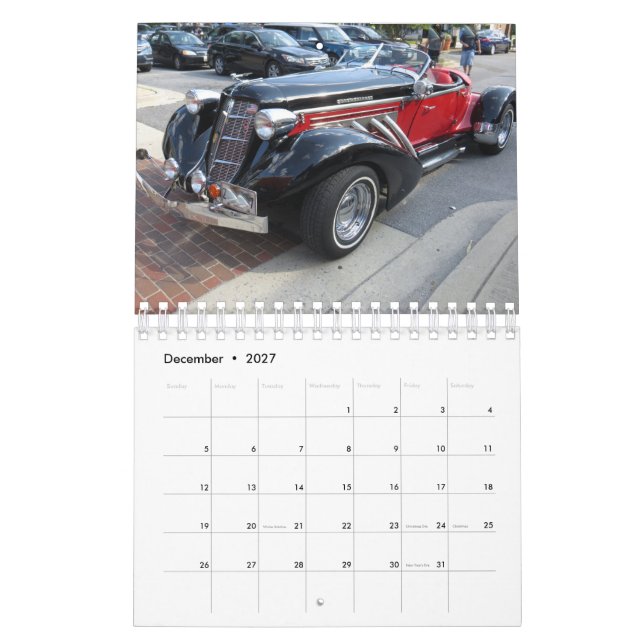 Calendário do Carro 1 (Dez 2027)
