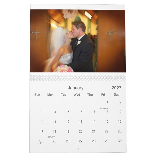 Calendário do casamento de CyprusConfetti (Jan 2027)