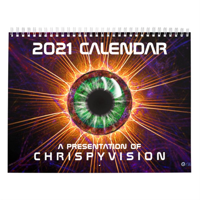 Calendário do Chrispyvision 2021 (Capa)