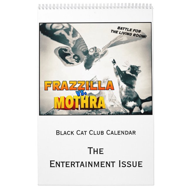 Calendário do Clube Black Cat, o Problema de Entre (Capa)
