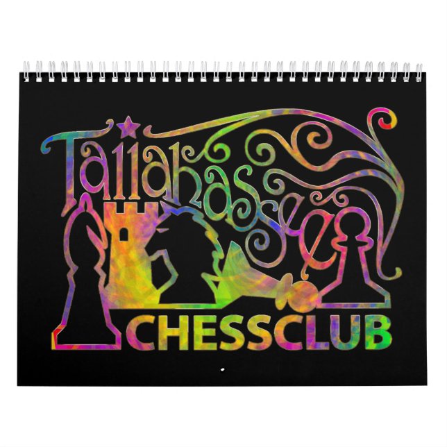Calendário do clube de xadrez de Tallahassee (Capa)