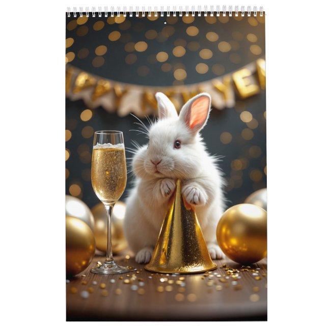 Calendário do coelho bonito (Capa)