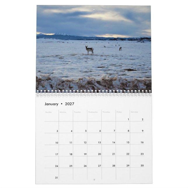 Calendário do Colorado (Jan 2027)