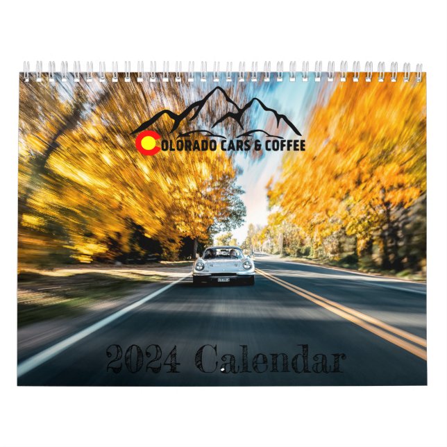 Calendário do Colorado em Café de 2024 (Capa)