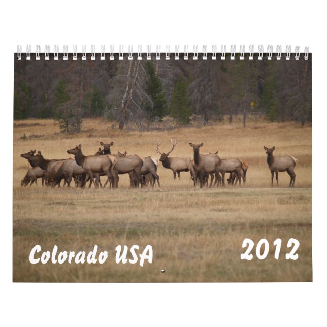 Calendário do Colorado USA (Capa)