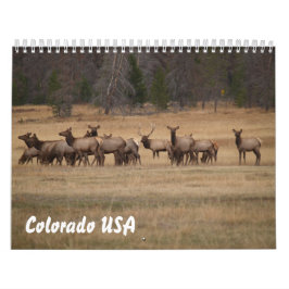 Calendário do Colorado USA